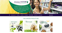 Desktop Screenshot of boutique-nature.com