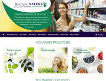 Tablet Screenshot of boutique-nature.com